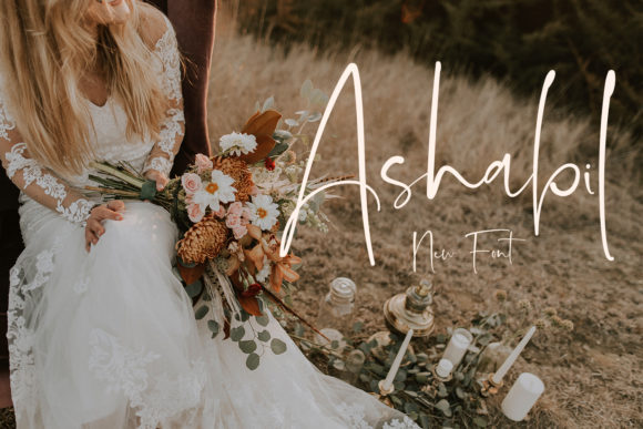 Ashabil: A Handwritten Typeface for Modern Web Design