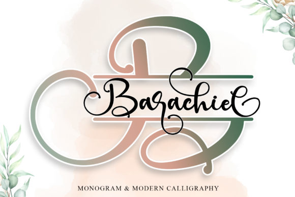 Barachiel: A Handwritten Typeface for Editorial Elegance