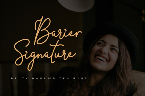 Barier Signature: A Handwritten Font That Elevates Your Brand