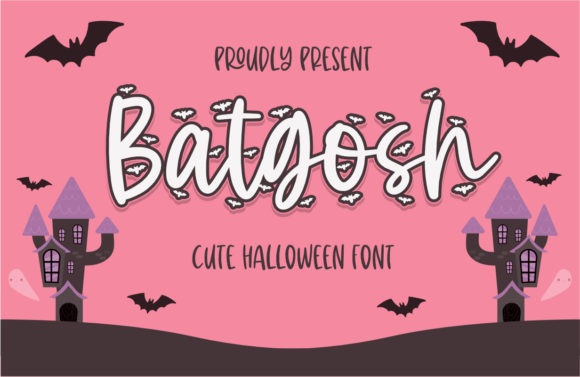Batgosh: A Joyful Handwritten Font for Crafters and Makers