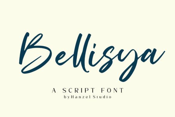 Bellisya Font: A Timeless Script for Editorial Elegance