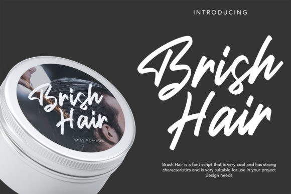 Brish Hair Font: A Timeless Typeface for Modern Web Design