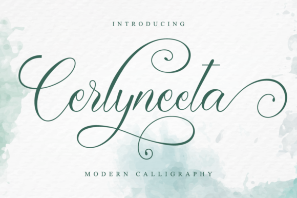 Cerlyneeta: The Handwritten Font for Modern Branding