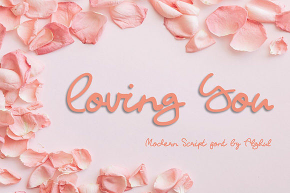 Elevate Your Editorial Design with the Loving You Handwritten Typeface
