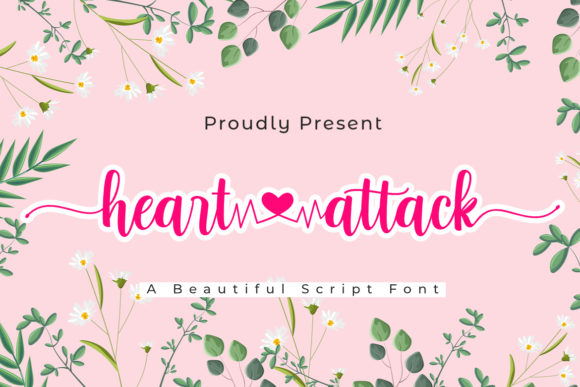 Heart Attack Font: A Charming Typeface for Digital Design