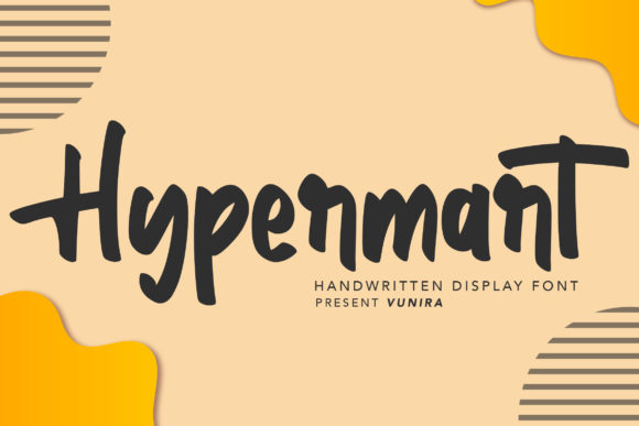 Hypermart Font: A Sweet Script for Your Craft Projects