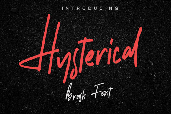 Hysterical Font: A Playful Script for Stronger Brand Communication
