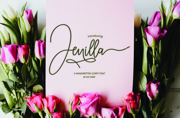 Jenilla: A Script Font That Elevates Your Brand Identity