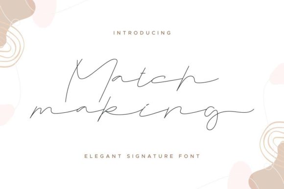 Matchmaking Typeface: Elevating Brand Identity with Script Fonts