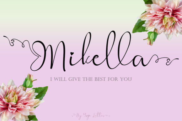 Mikella: A Handwritten Typeface for Modern Web Design