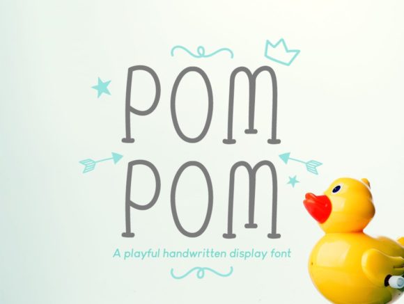 Pom Pom Font: A Playful Typeface for Creative Branding