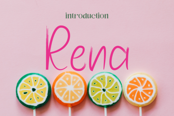 Rena Font: A Handwritten Typeface That Elevates Campaign Design