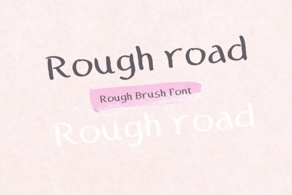 Rough Road: The Handwritten Font That Elevates Campaign Design