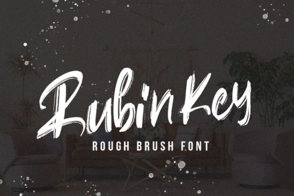 Rubin Key: A Handwritten Typeface for Editorial Elegance