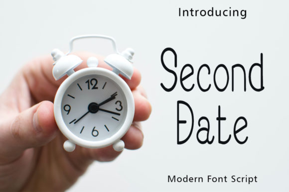 Second Date: A Handwritten Font for Memorable Marketing