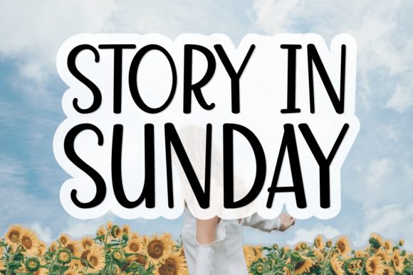Story in Sunday: A Handwritten Font That Elevates Web Design
