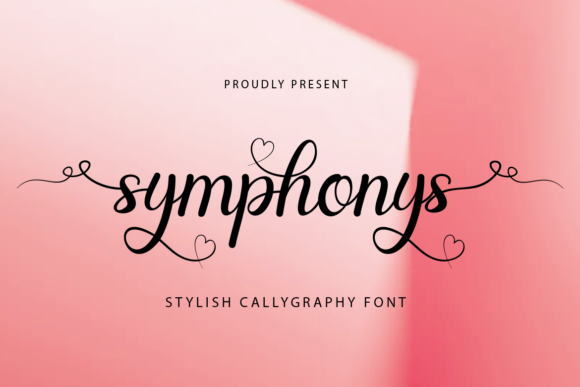 Symphonys Font: Elegant Script for a Professional Brand
