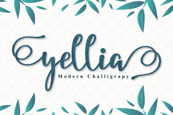 Yellia Font: A Stylish Script for Creative Makers