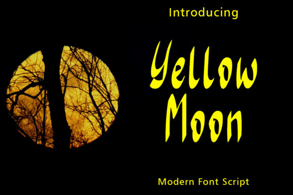 Yellow Moon: A Handwritten Font for Editorial Design
